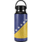 Bosnia and Herzegovina Flag Distressed Hydro Flask 32oz Wide Mouth Skin